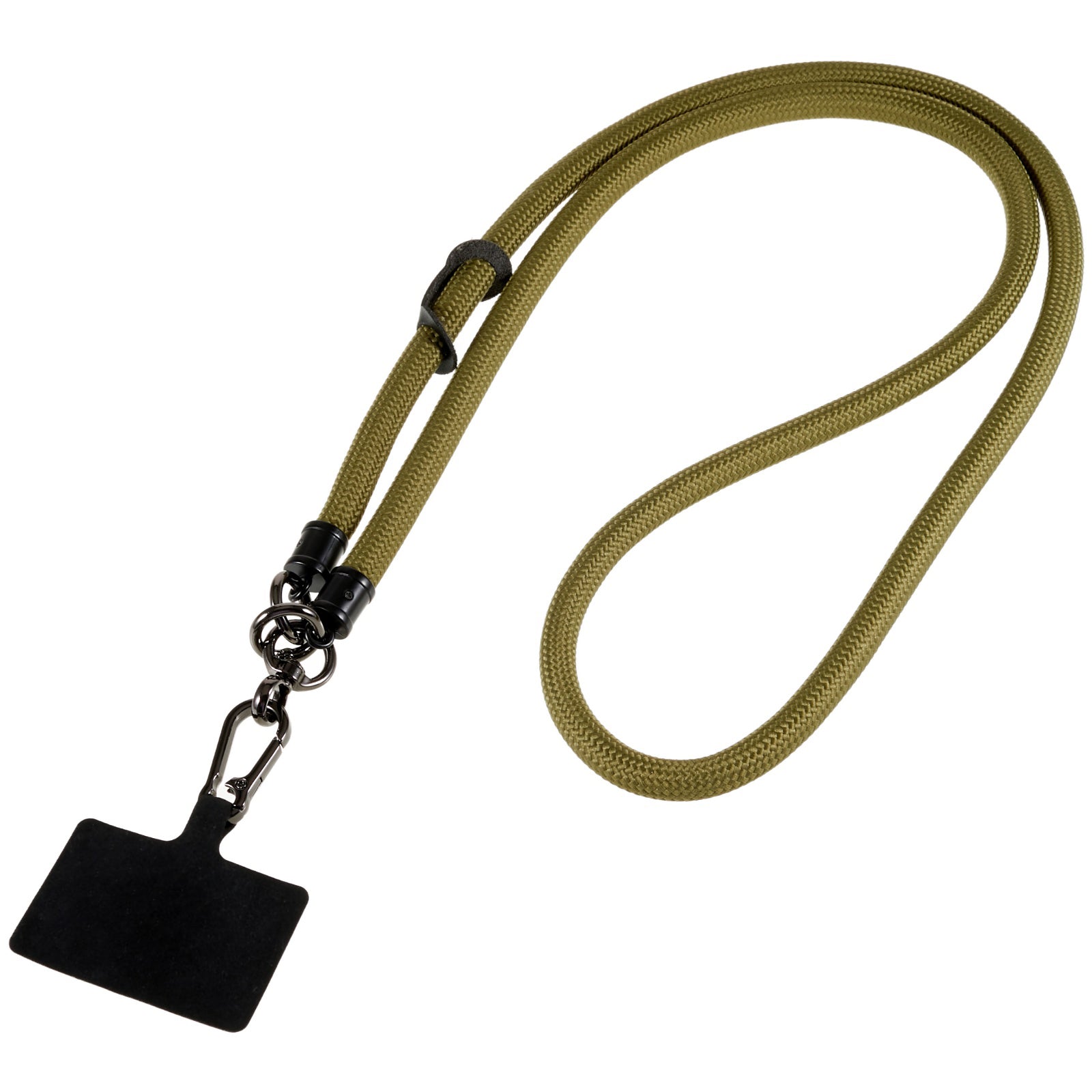 1.2m Thicken Mobile Phone Neck Shoulder Strap Anti-lost Phone Round Lanyard with Tether Tab 1.2m Thicken Mobile Phone Neck Shoulder Strap Anti-lost Phone Round Lanyard with Tether Tab